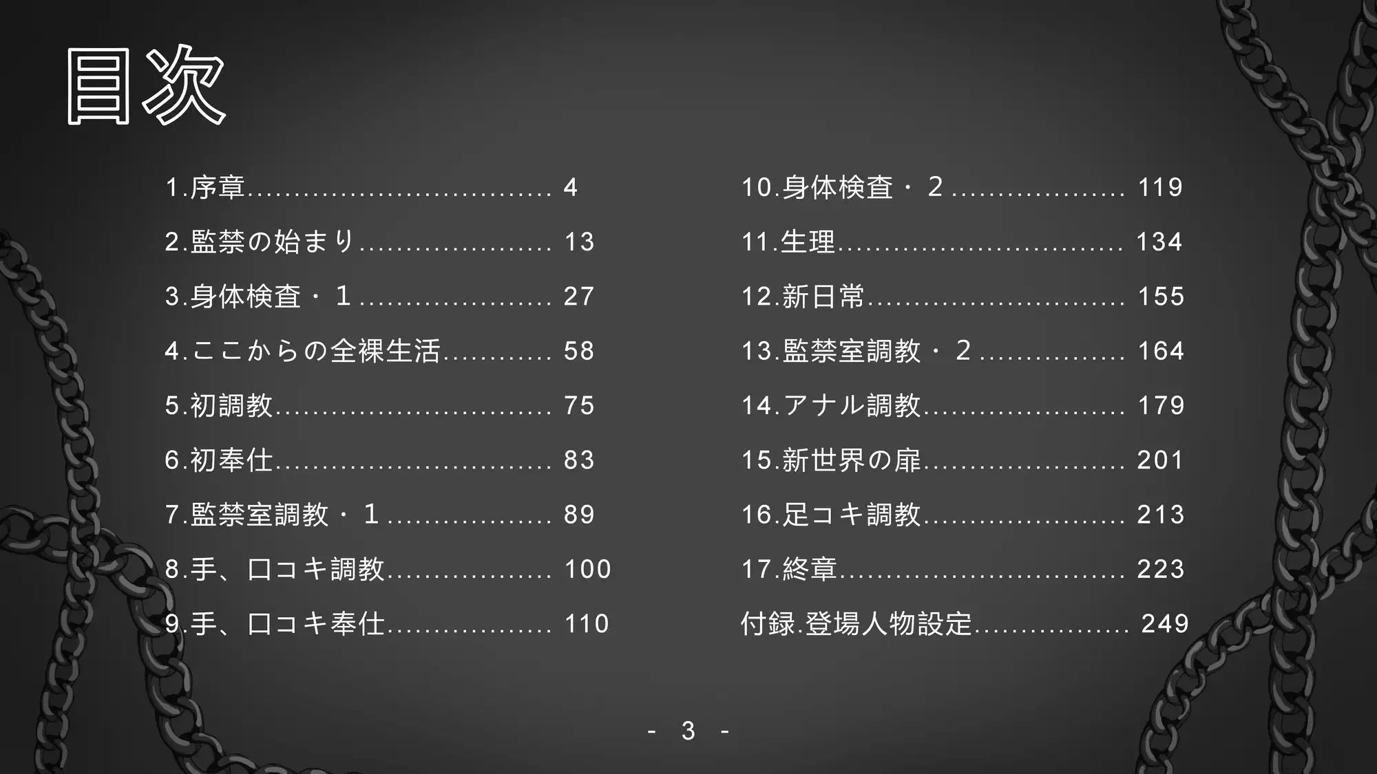 全裸×監禁