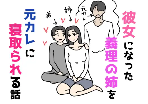 彼女になった義理の姉を元カレに寝取られる話