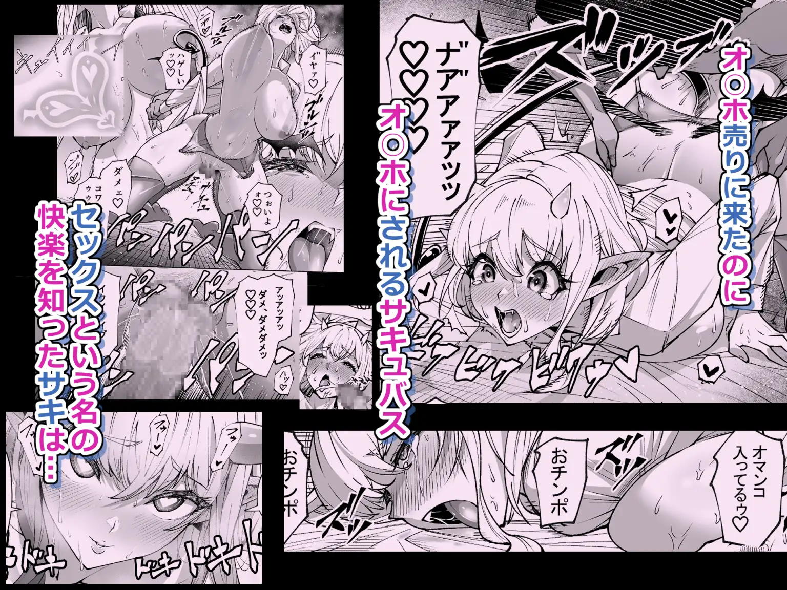 オ○ホ販売員のサキュバスがオ○ホにされちゃう話