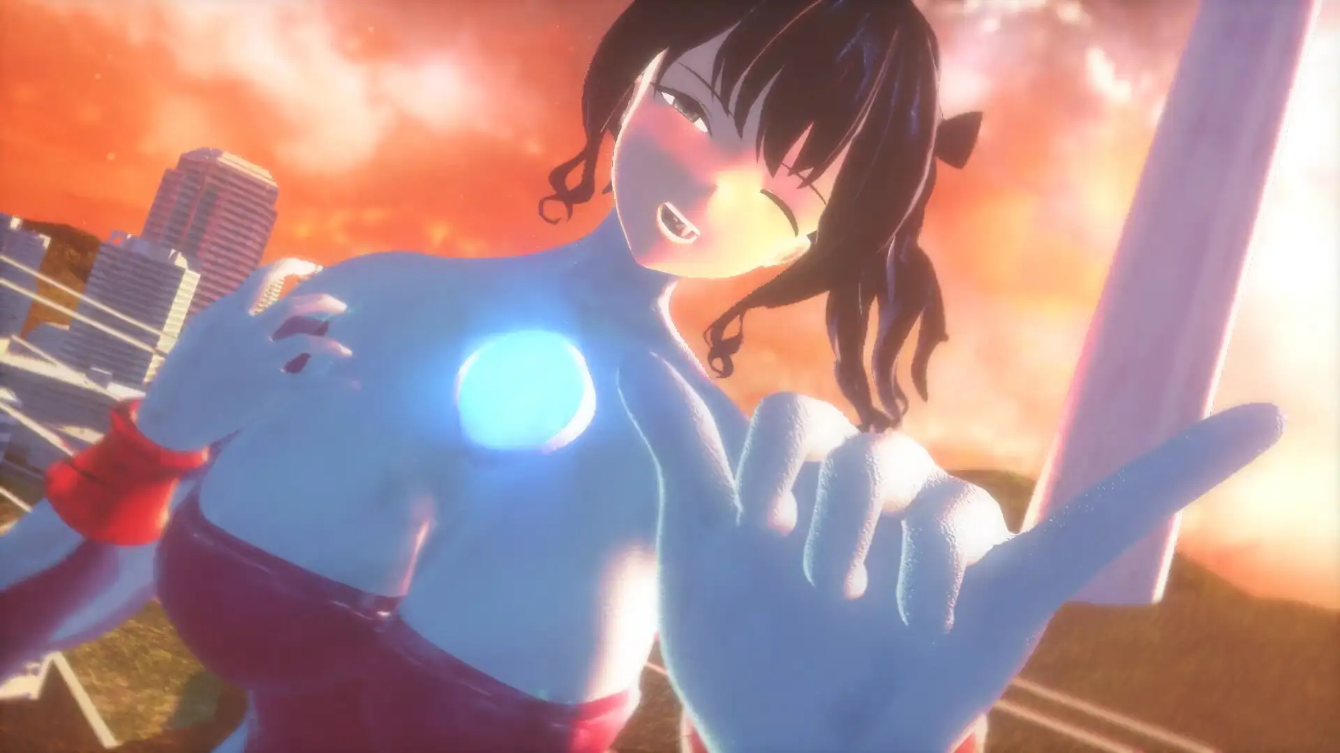 【揺れる!苦しむ!喘ぐ!ボイス音声付き動画付属】ウルティメイトスピカ2 電撃怪獣との苦闘!電気攻め拘束敗北編!
