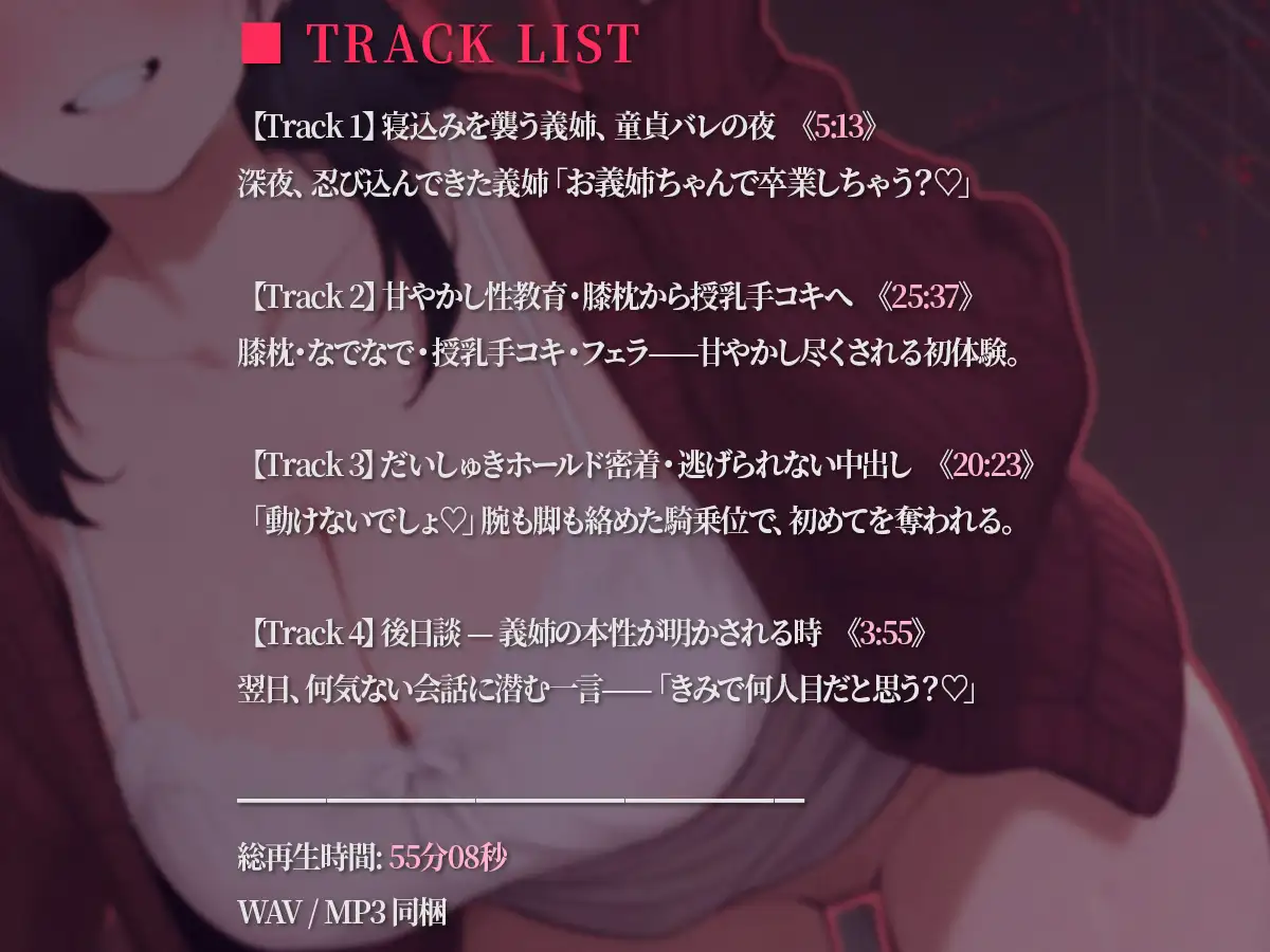 【あまあまトラップ】新しい家族が童貞キラーだった件〜お義姉ちゃんで卒業しよっか♡〜【おねショタ】