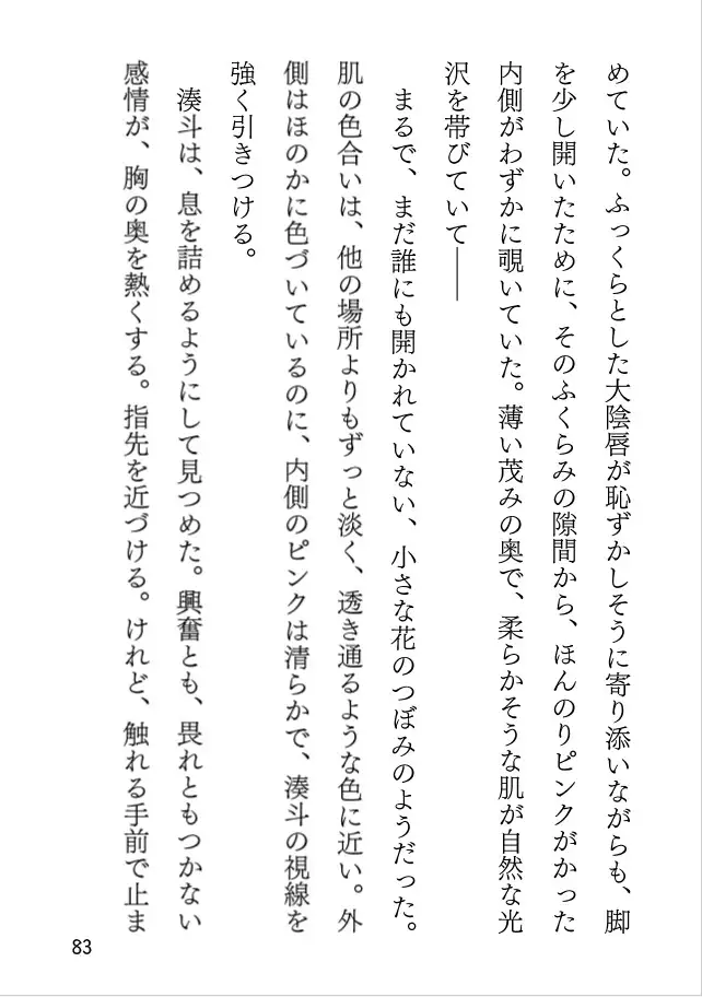初体験、そのいきさき。～唇より深いところにくちづけを～