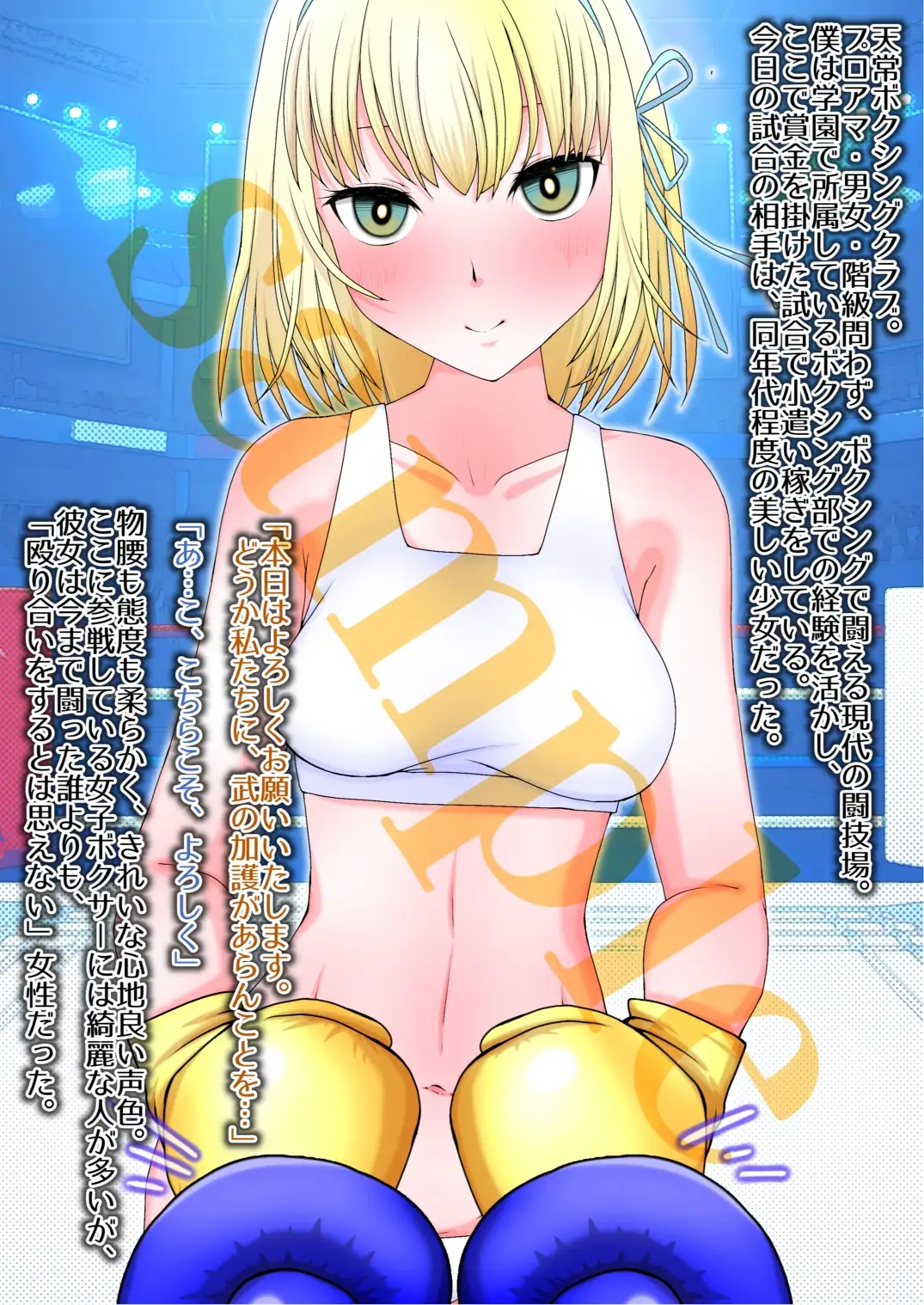 淫魔天使とボクシング