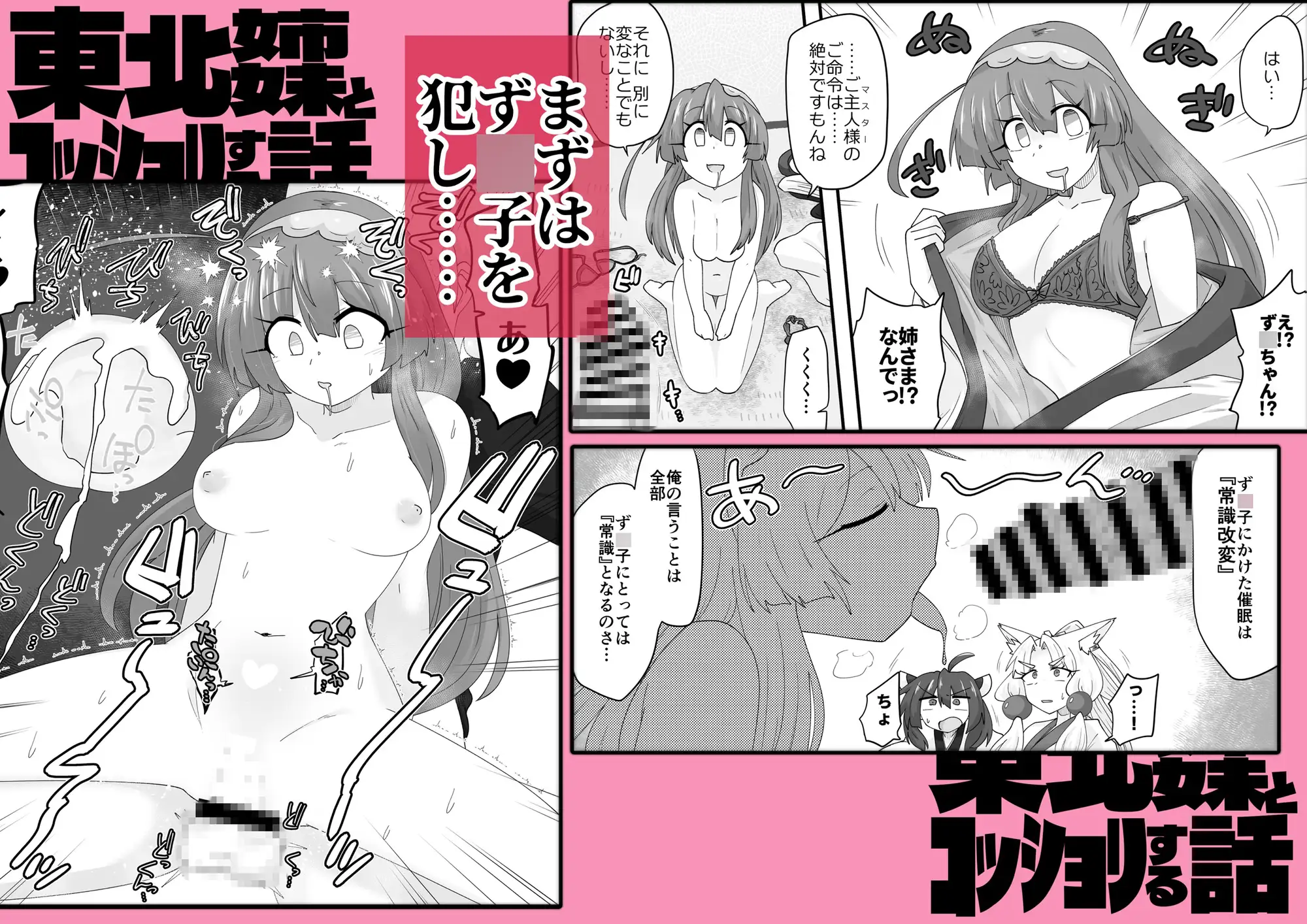 東北姉妹とコッショリする話 SIDE:あんこ