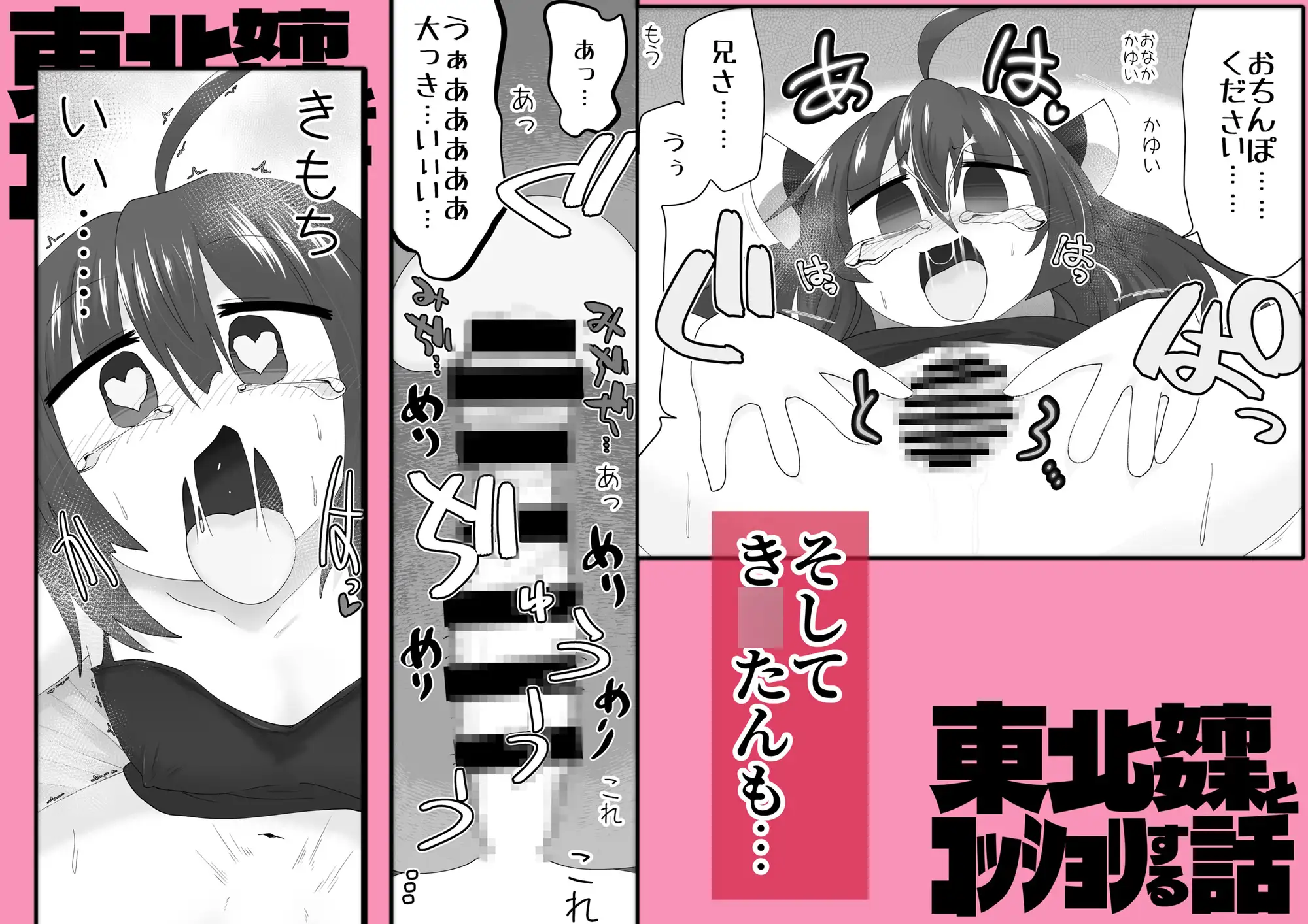 東北姉妹とコッショリする話 SIDE:あんこ