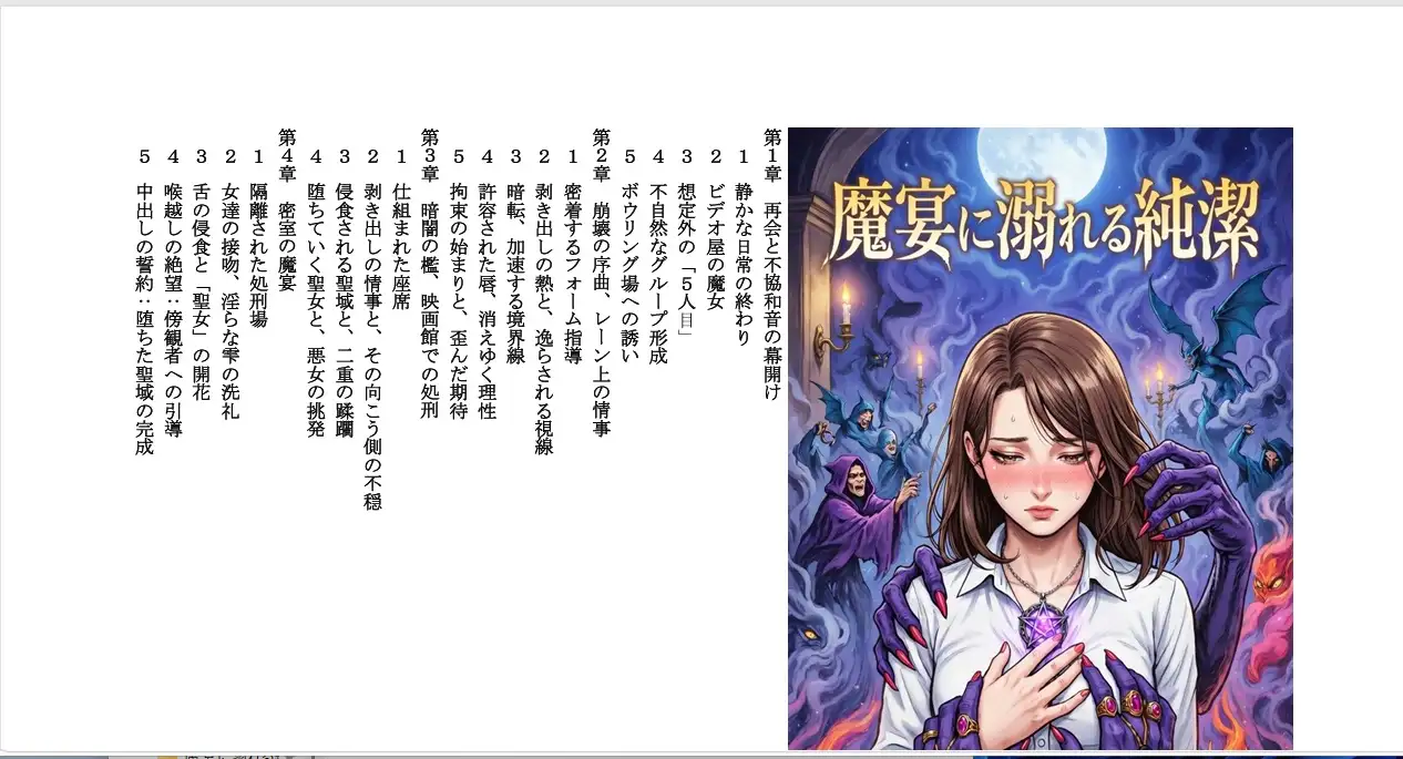 魔宴に溺れる純潔