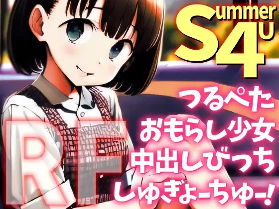 【リフロー版】つるぺたおもらし少女、中出しびっちしゅぎょーちゅー!Summer4U