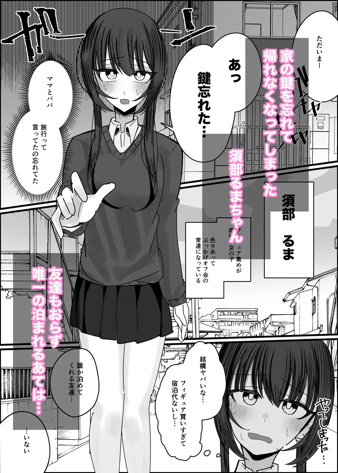 ぶっかけオフ会参加希望～お泊り編1泊目～
