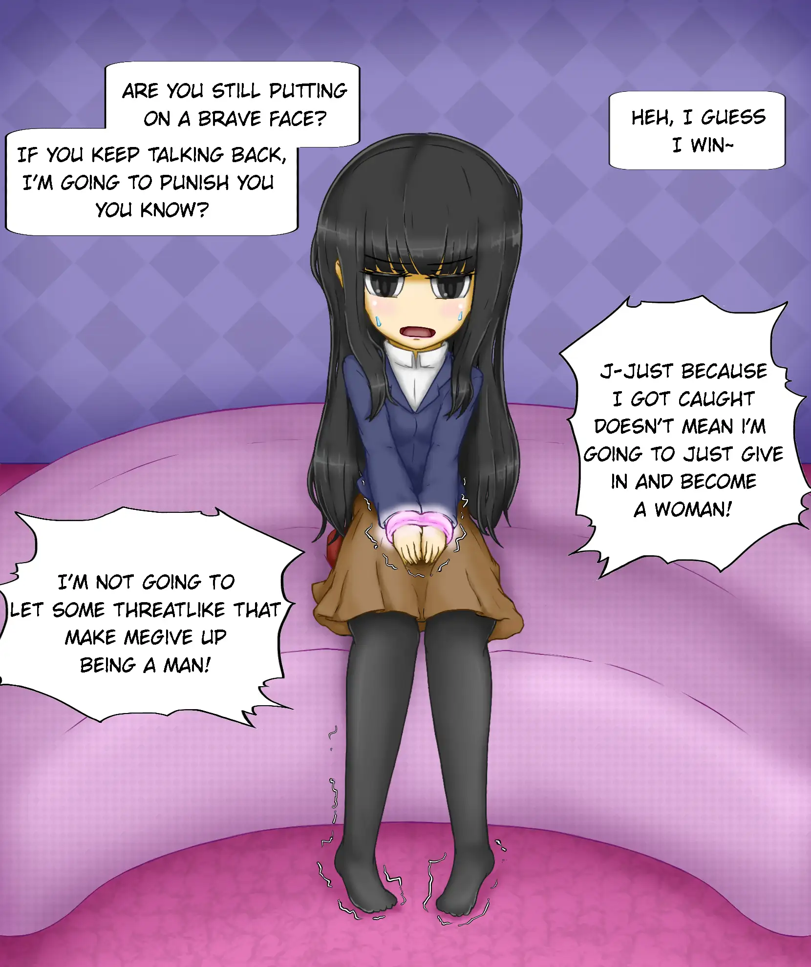Gіrls world mini ～The Protagonist Defeated by the Human Feminization Project～