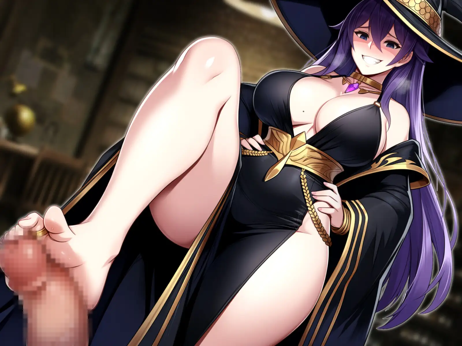 絶対服従オークション~異世界転生したら悪い魔女に捕まってオークションにかけられちゃう