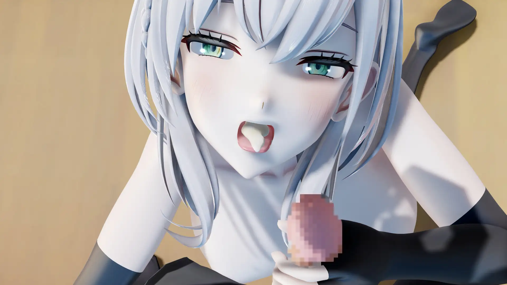 アイドルインターン100% 第1話 自分のせいで大きくなった研修くんのチ〇ポをその場で筆下ろしするノ〇ル