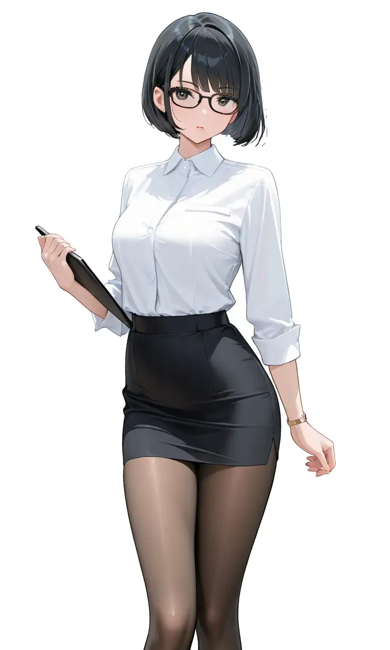 【KU100/1時間】巨乳秘書の強○射精管理の日々 ~高身長ミニスカ美女は愛する社長に全てを捧げたい~【男性受け/ラブあま】