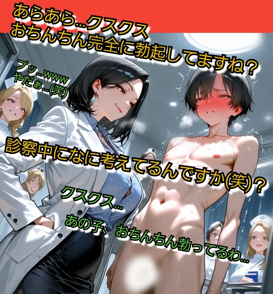 声優SiHoのSPHラジオ·連続小説 恥ずかしいおちんちん診察【第4話】診察中に勃起してしまう童貞チンポ…