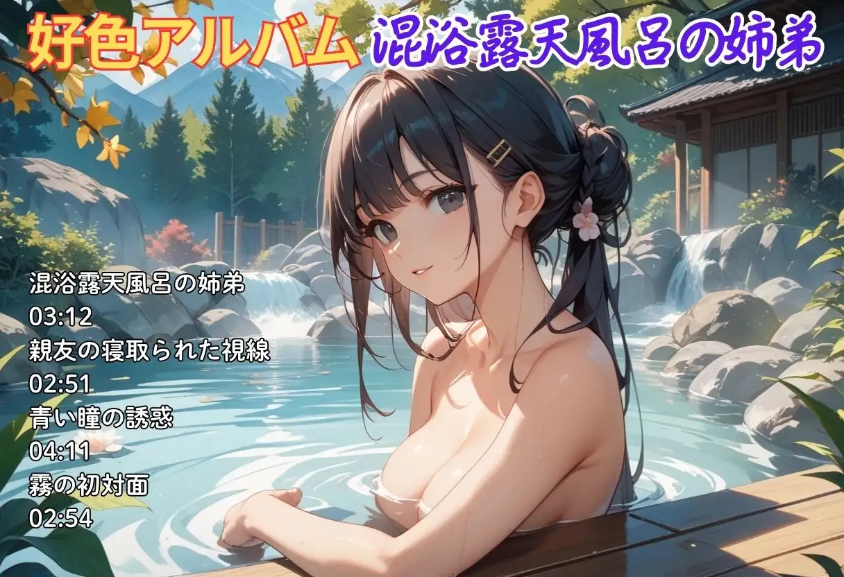 好色アルバム 混浴露天風呂の姉弟