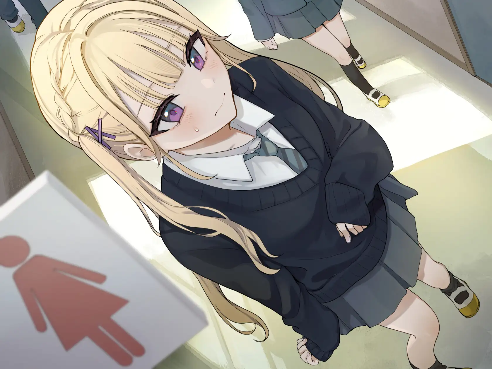 【排泄我慢】光莉ちゃんは学校のトイレを使いたくない。 〜便秘×ADV式音声作品〜