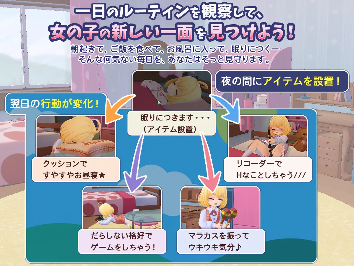 ひみつのまいにち ― こっそり見守るあの子の生活 ―