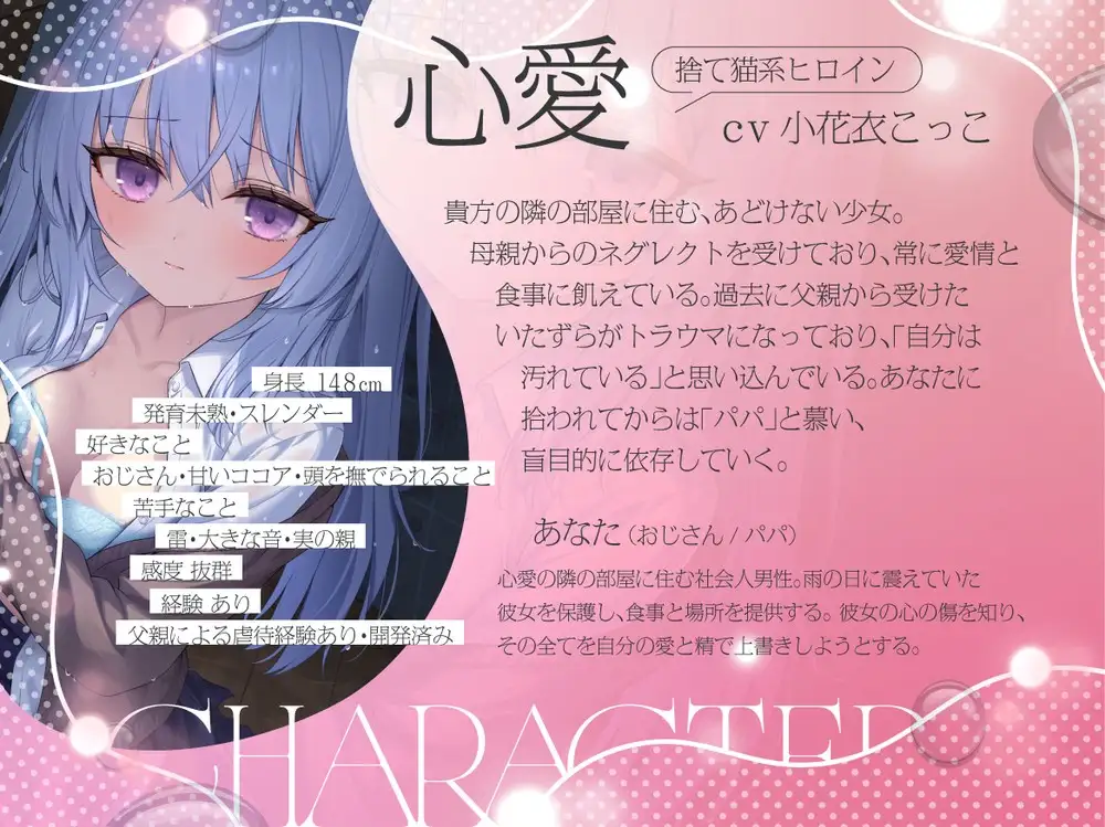 鍵っ子少女は、おじ様にとろとろに甘やかされる。~お父さんにいたずらされた身体を今度はパパに~