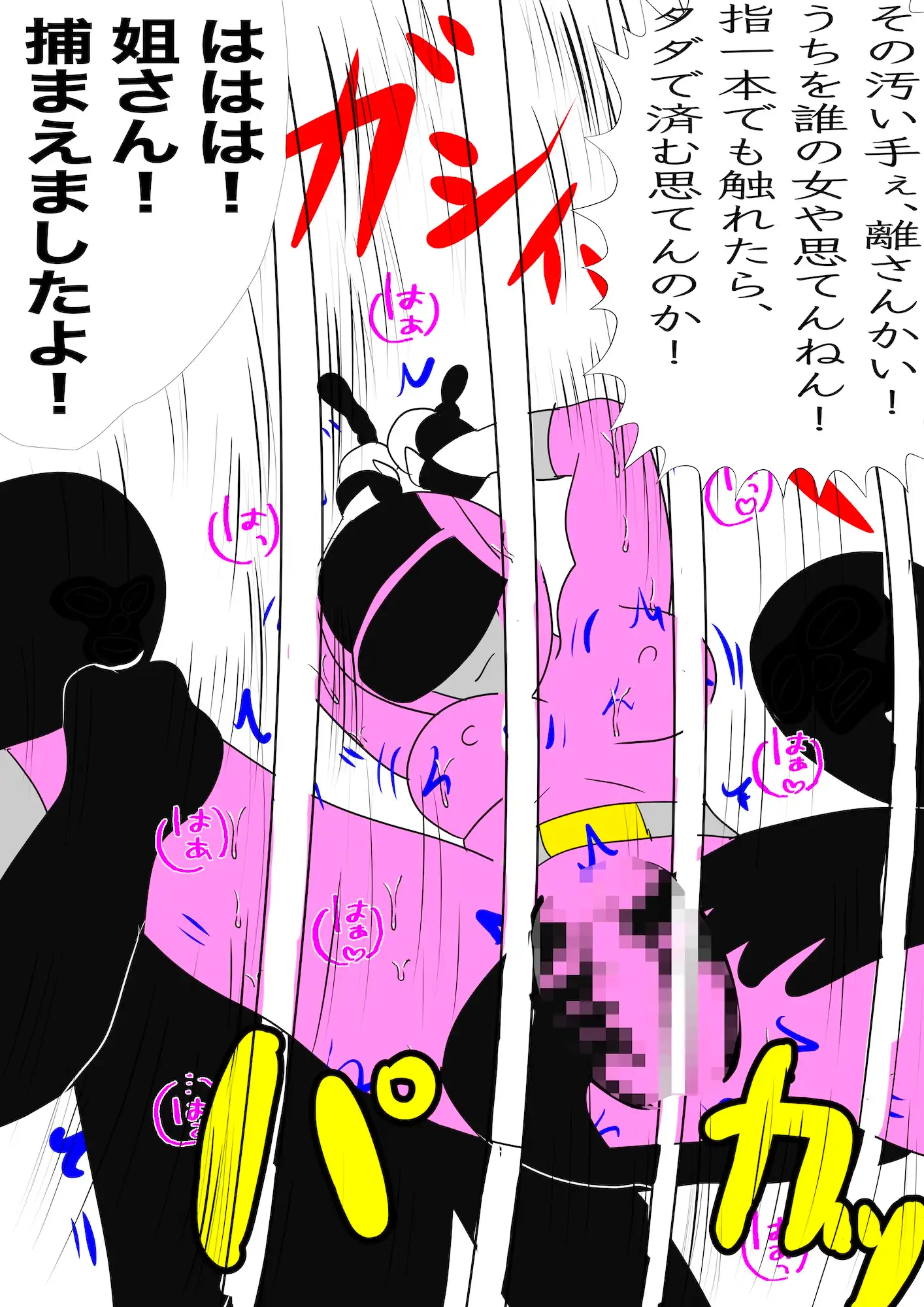 戦隊ピンク不完全変身極道の妻陵○