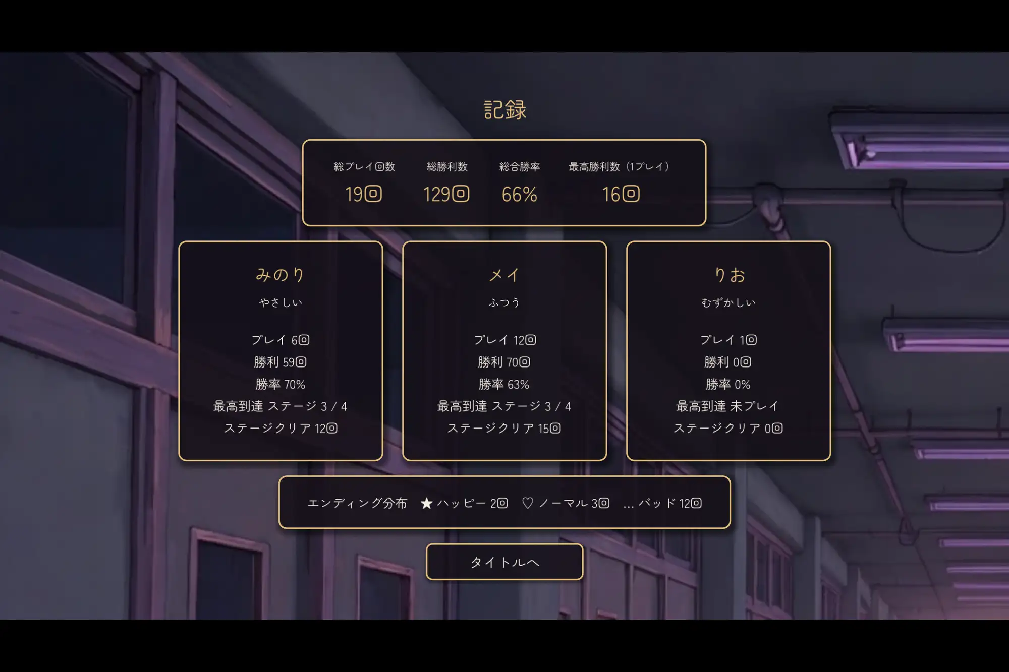 放課後2人きりじゃんけん