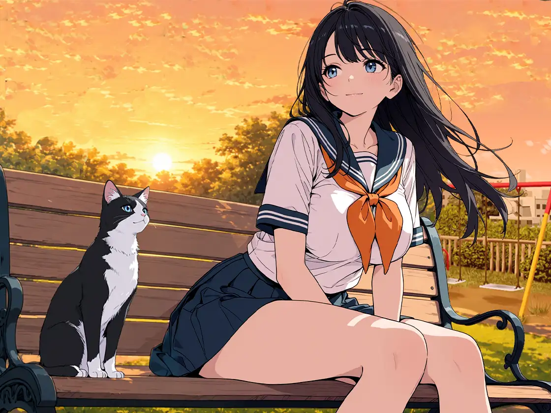 【枯専女子】親友のお父さんを好きになった 〇K！おじさんの特別になりたの！～公園キスから部屋で中出しまで～