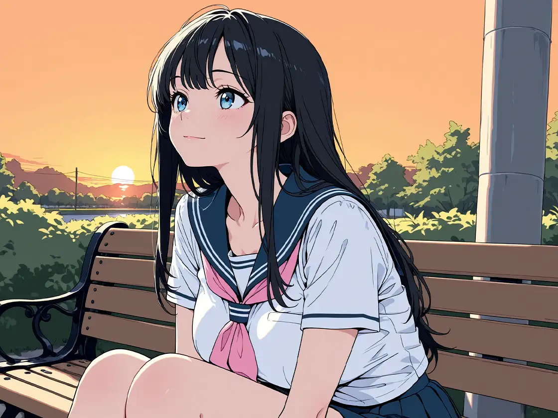 【枯専女子】親友のお父さんを好きになった 〇K！おじさんの特別になりたの！～公園キスから部屋で中出しまで～