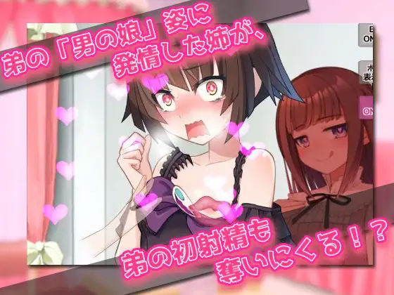 男の娘~レズの姉に女装させられて強○射精される弟クン!~オナニー用ミニゲーム