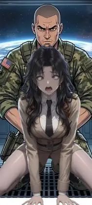 ミニスカ宇宙戦艦艦長、霧島麗華(31)Episode7:黒い月の正体〜襲いかかってきた佐々木の巨チンが奥まで突き刺さりその気になって腰を振る麗華〜