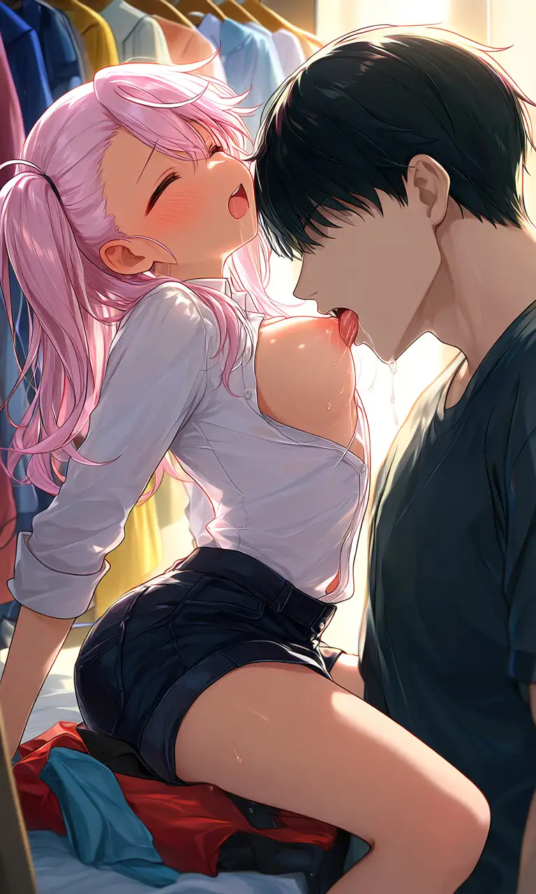 クローゼットで妹の処女まんこ開発!「ダメ///彼氏がいるの、にぃ♡♡♡」デート前の妹が兄のデカチンポに喘ぐ!悶える!?