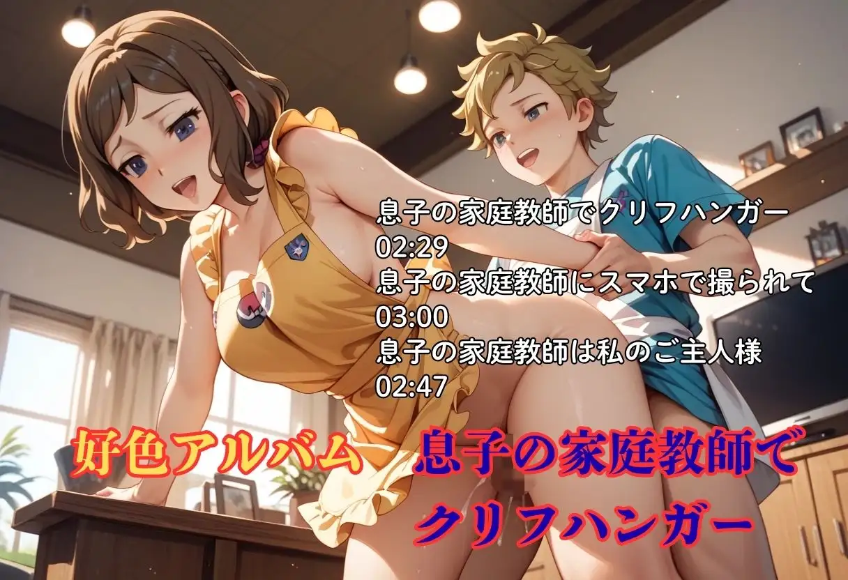 【隠語エロ歌】好色アルバム 息子の家庭教師でクリフハンガー