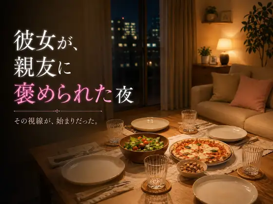 彼女が親友に褒められた夜