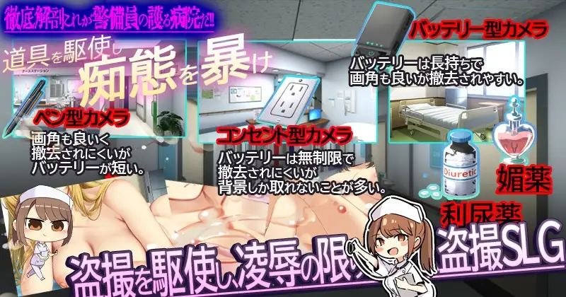 ナースコール警備員:Append.2 姦者増量ぱっち