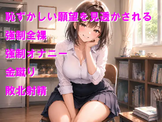 エスパーの女の子にドM願望を見透かされて羞恥プレイ