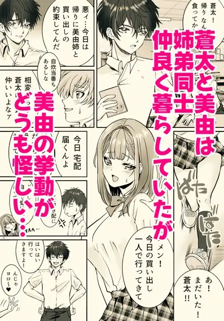 姉貴と入れ替わったらオレの身体がエロ過ぎて