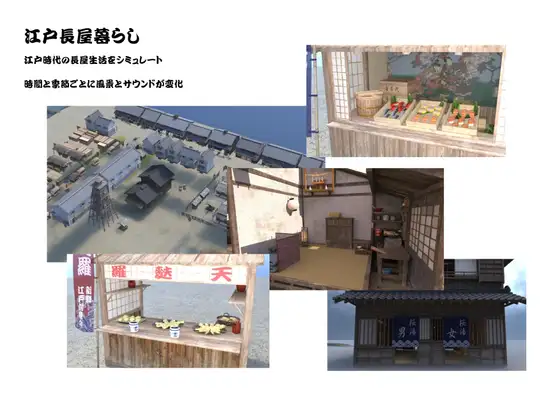 江戸長屋暮らし