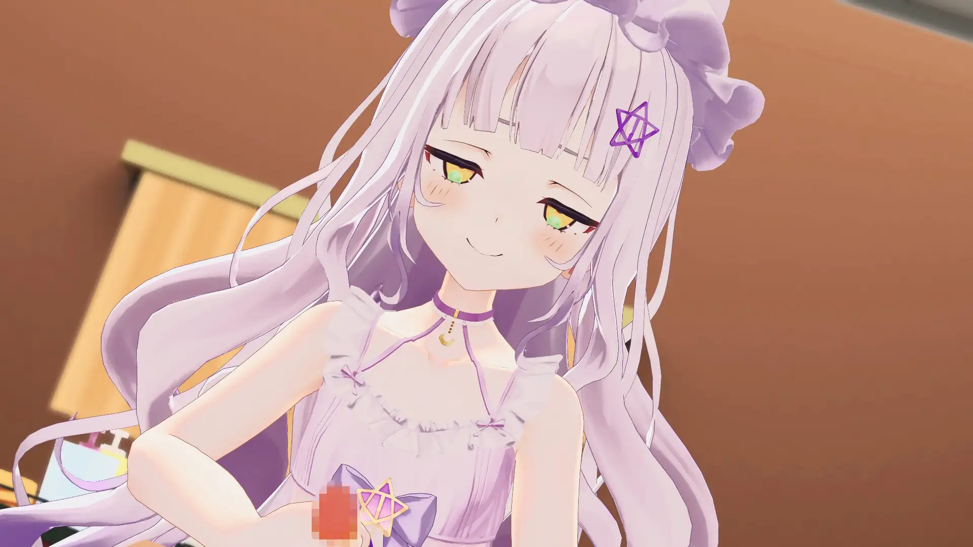 手で一生懸命しこしこ♡
