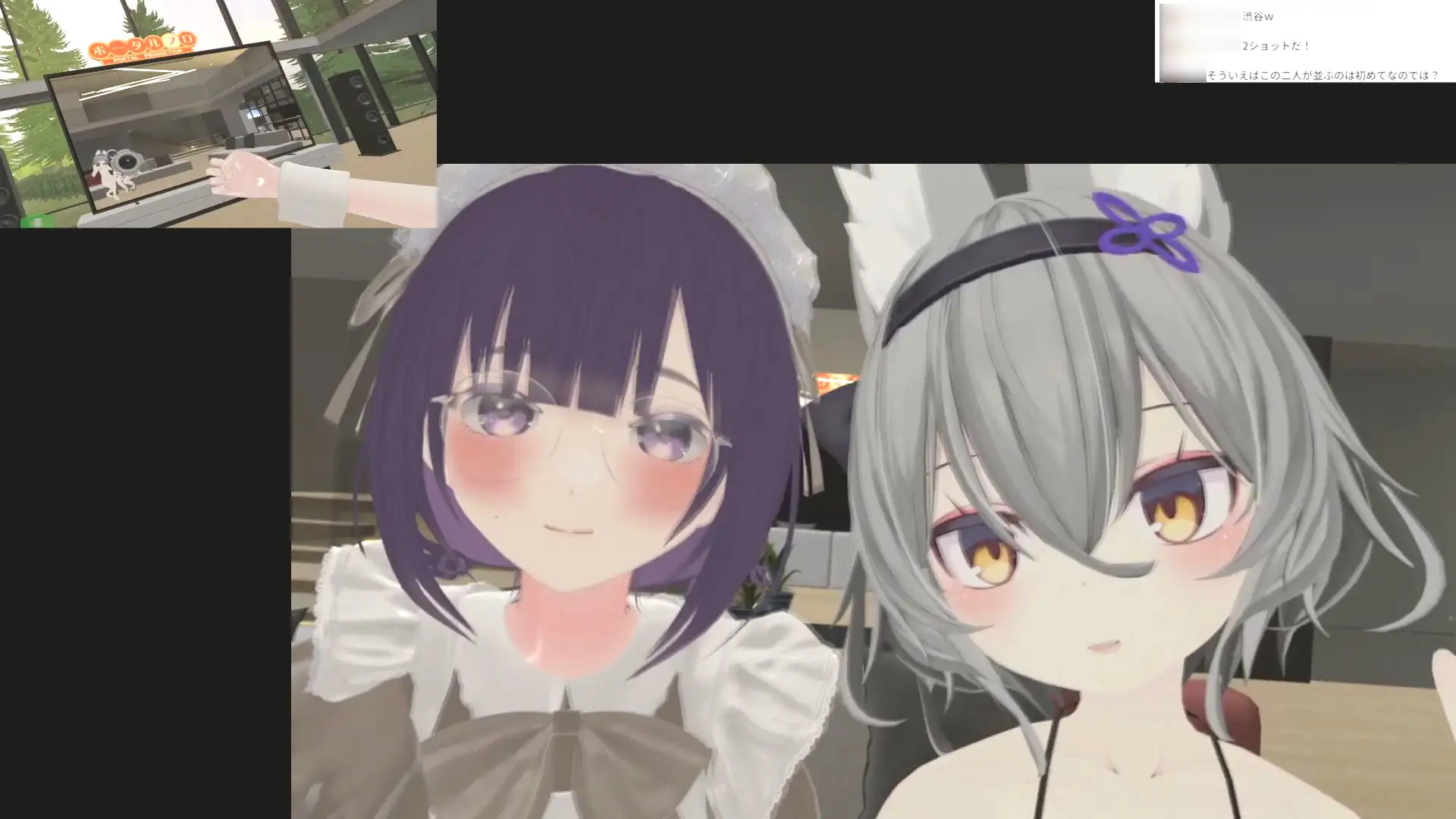 ゆらがわもふぃさんがエッチなことをしながらメタバースの中で事務乃あんずさんに撮影される動画 ymfy-20260605
