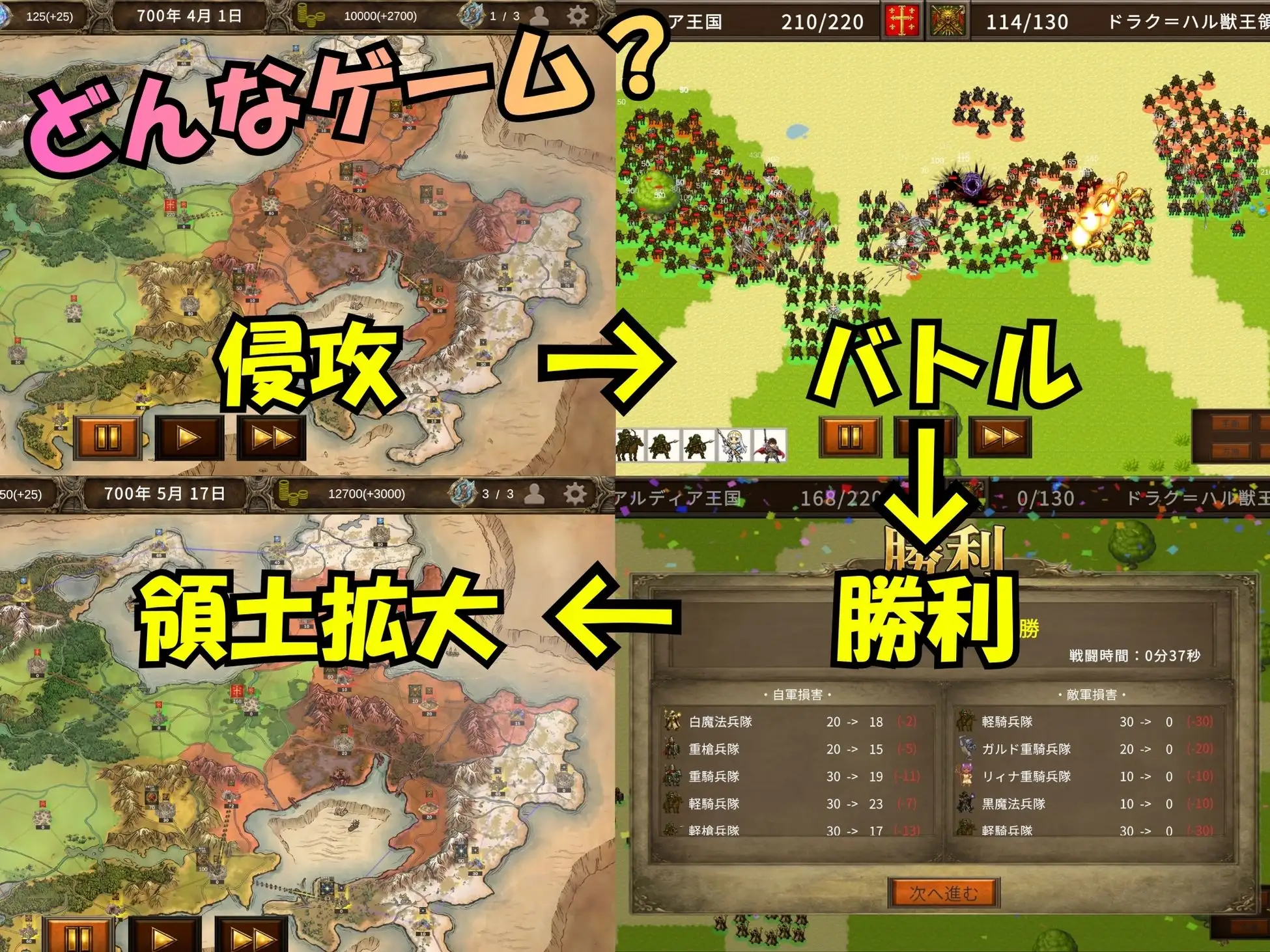 アレグリア戦記 孕ませ×国盗りSLG