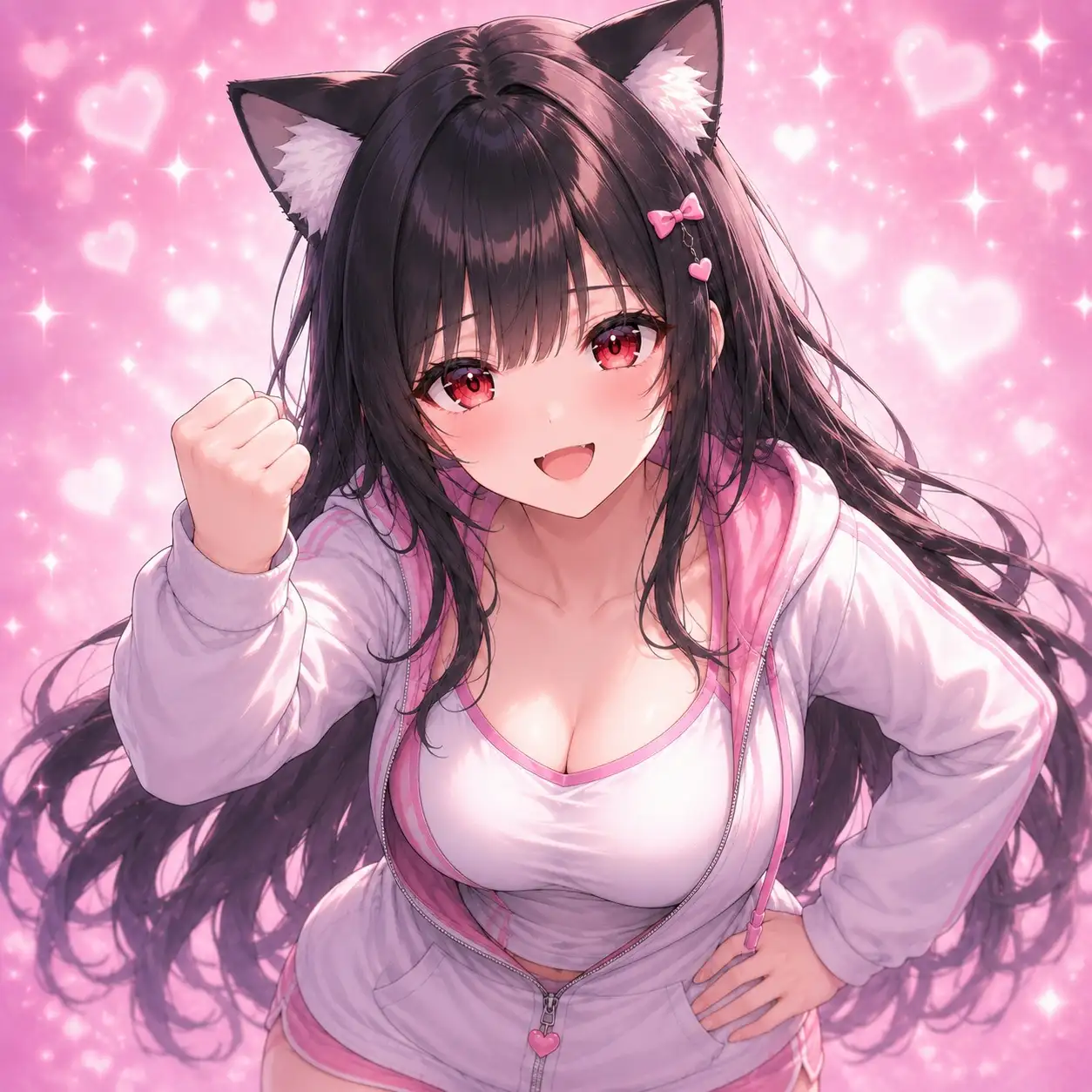 桃華と甘々シャトルラン♡ もう限界でも、まだやめさせてあげない