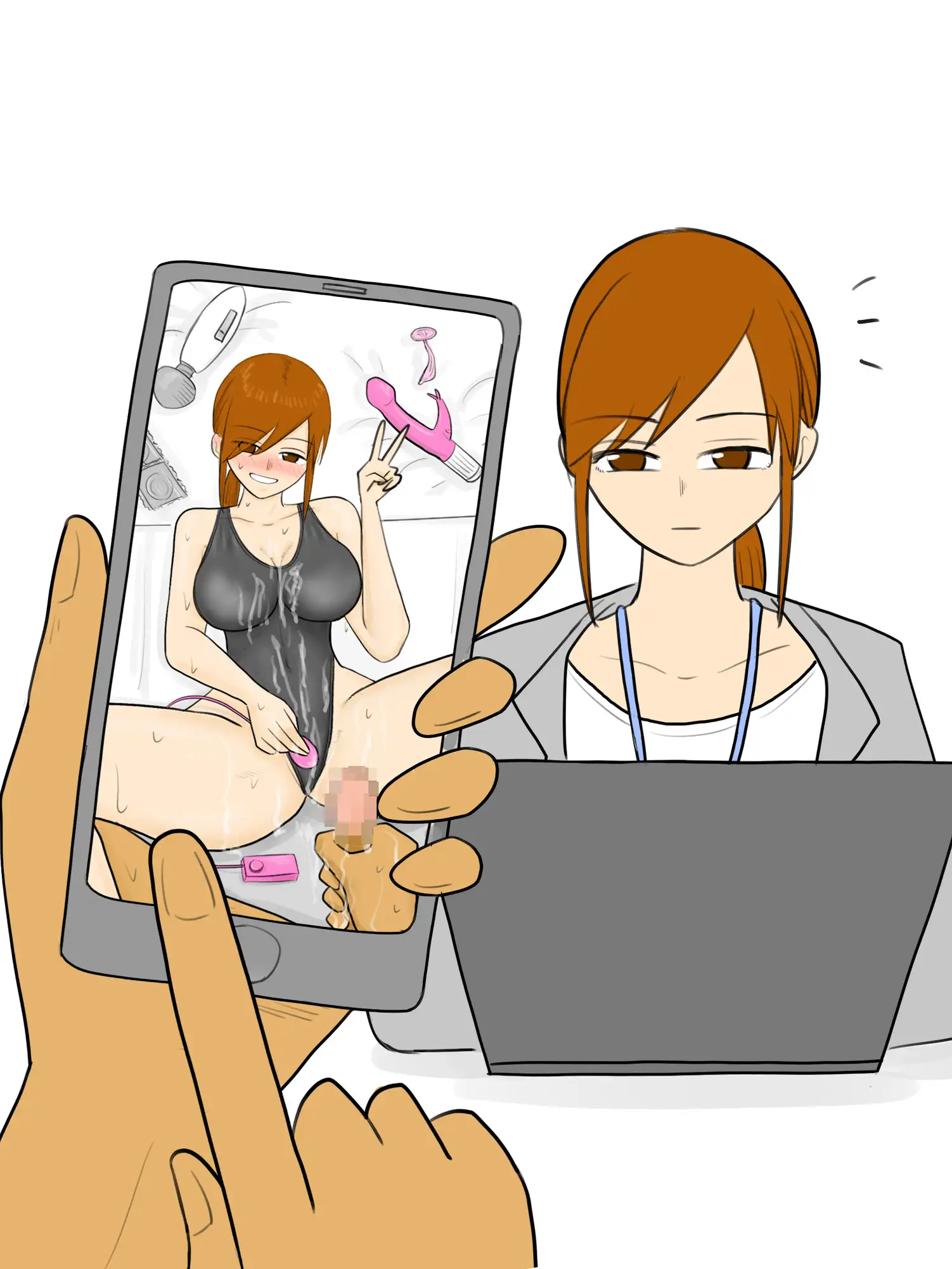 エッチしたときの画像を見せつけたい