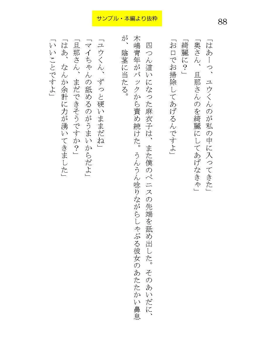 精子提供~妻が他人のチンポを受け入れるとき~_著・紅塩トロ
