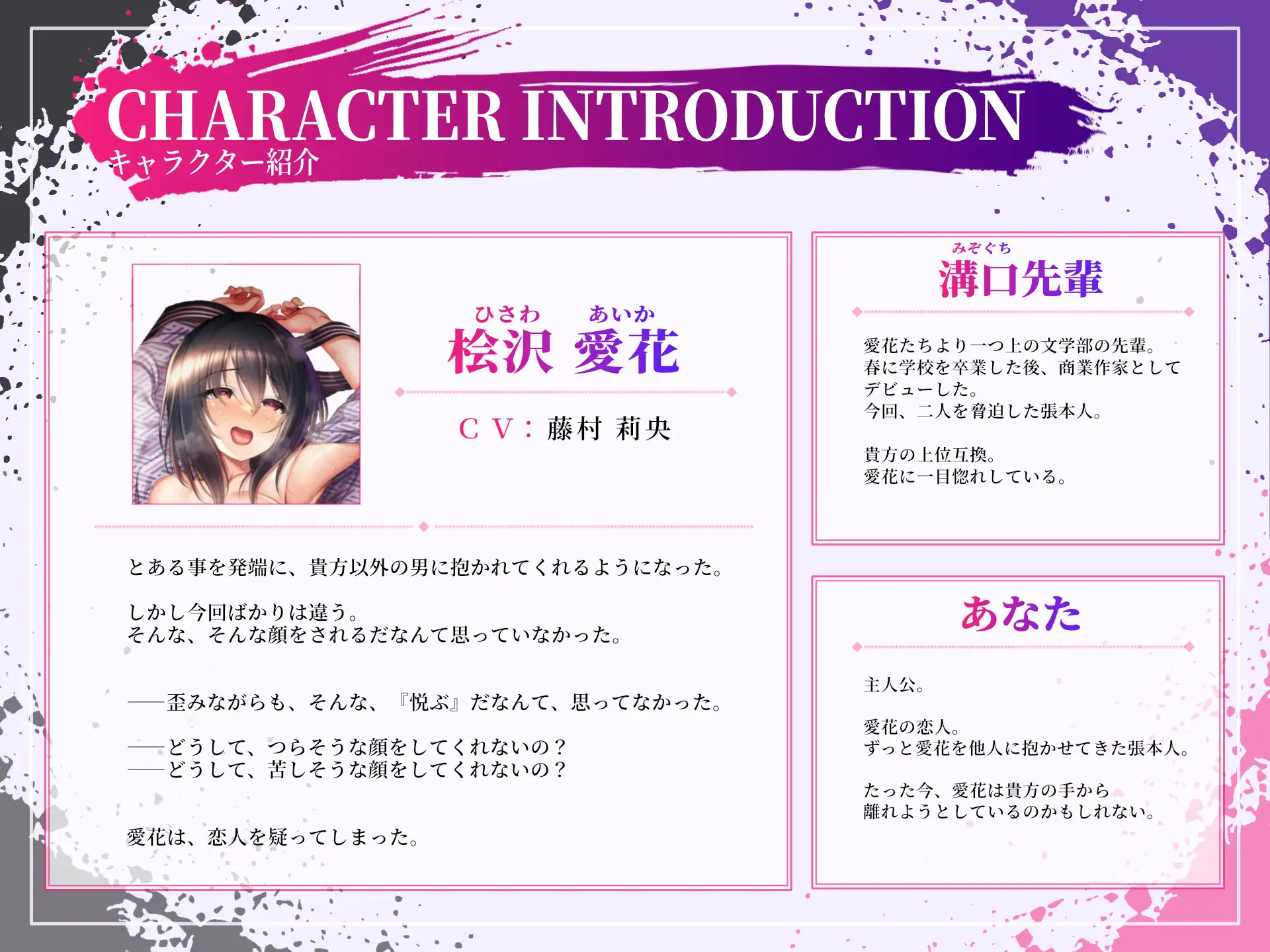 僕の為に抱かれる彼女【バイノーラル寝取らせ】