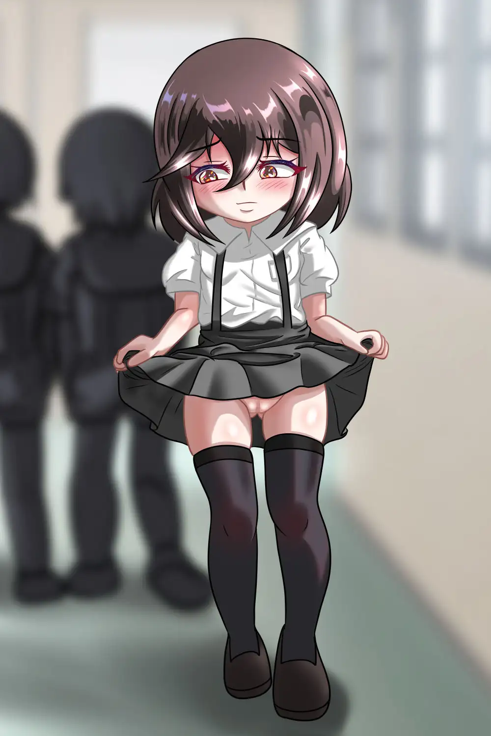 るいの露出日記イラスト本14学校生活編