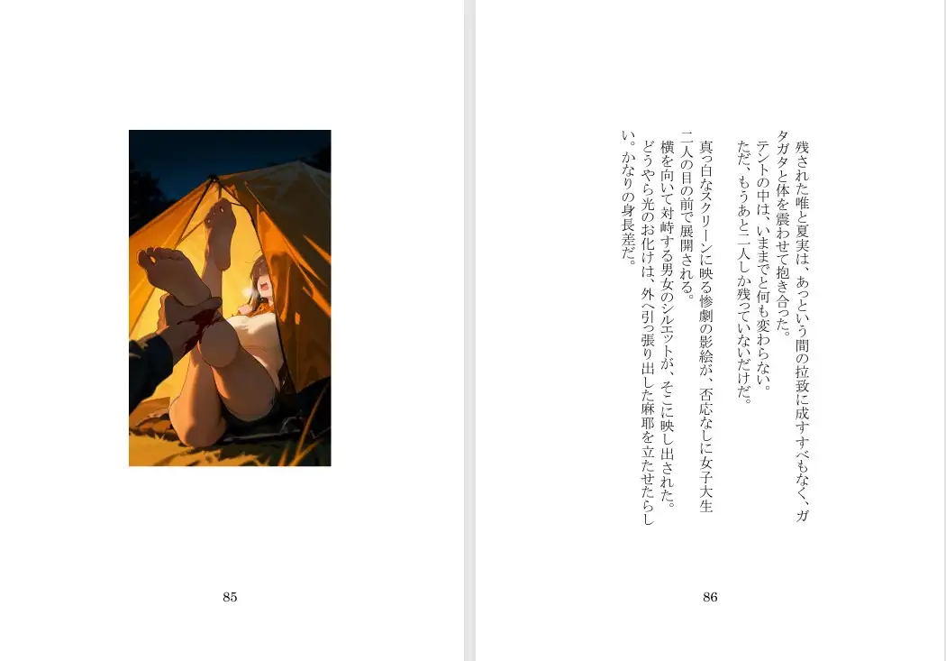 【官能小説】 エロティックホラー キャンプ場の惨劇