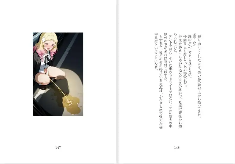 【官能小説】 エロティックホラー キャンプ場の惨劇