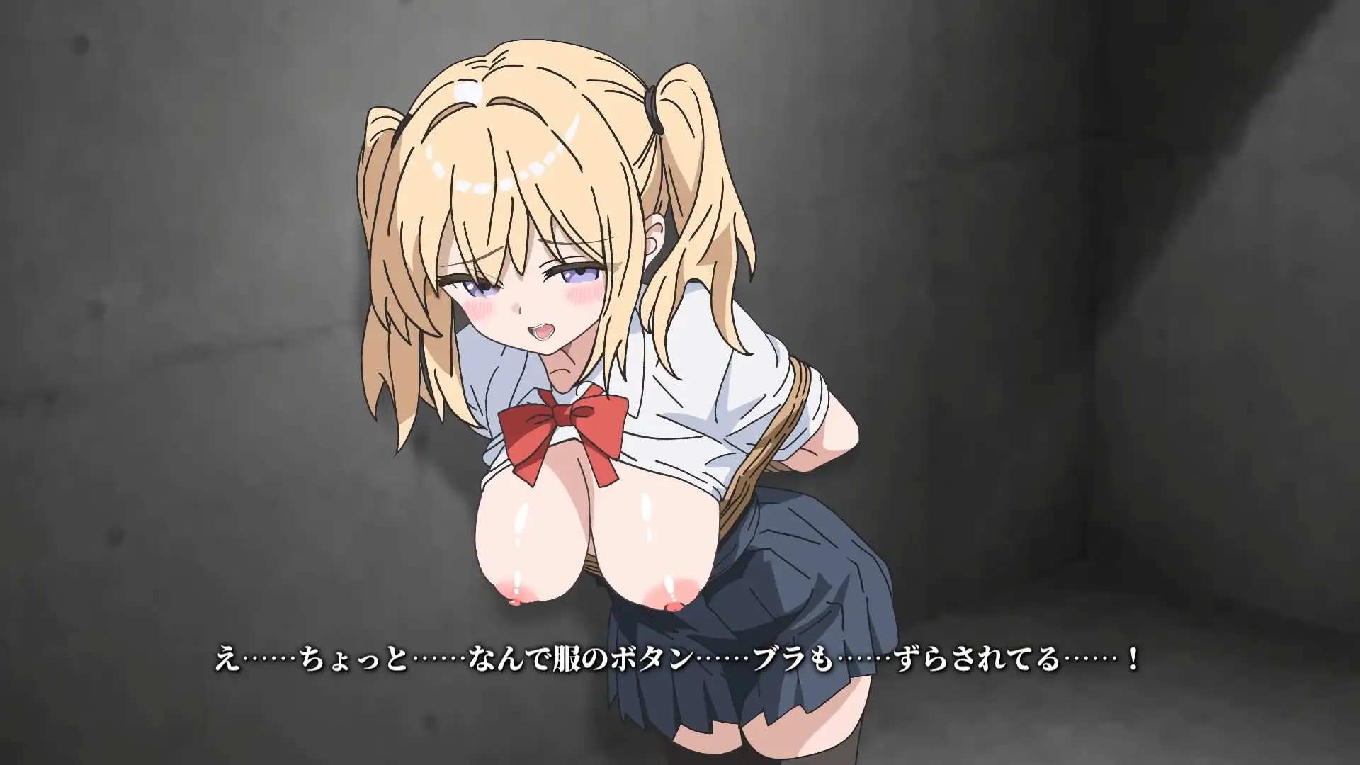 【Live2Dアニメ】拘束された少女が生意気な態度で抵抗した結果…