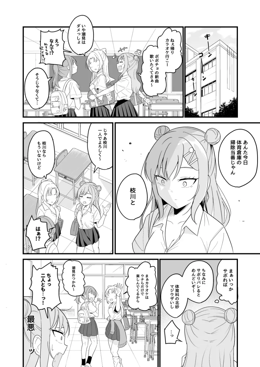 いつも俺をバカにしてくる一軍女子に復讐する話