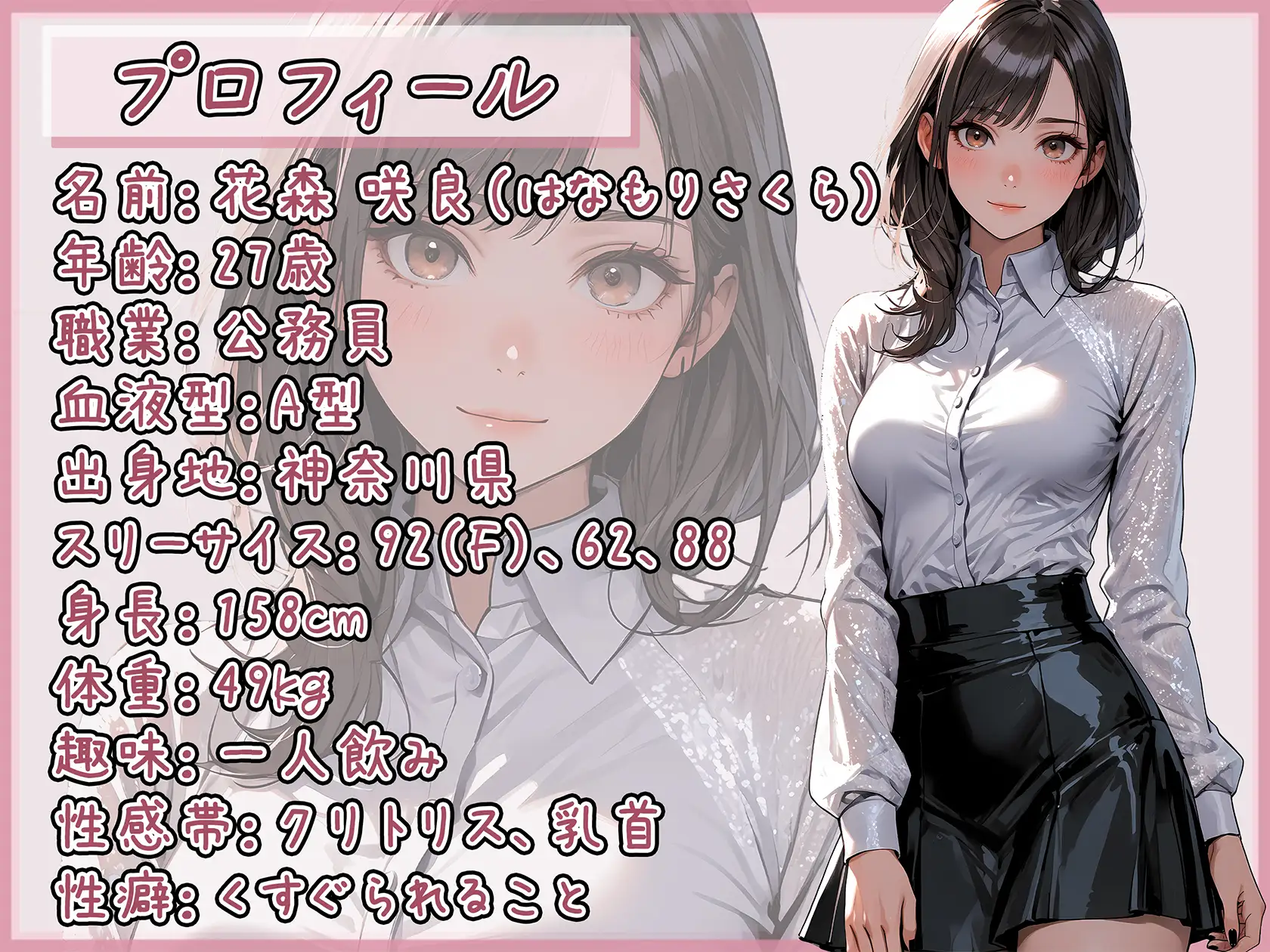 【オナサポ】Fカップ公務員 花森咲良「はじめてのローションパイズリ」【花森咲良】