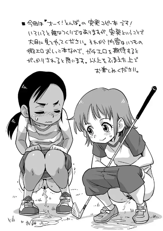 オーイ！と〇ぼ 突発コピー本