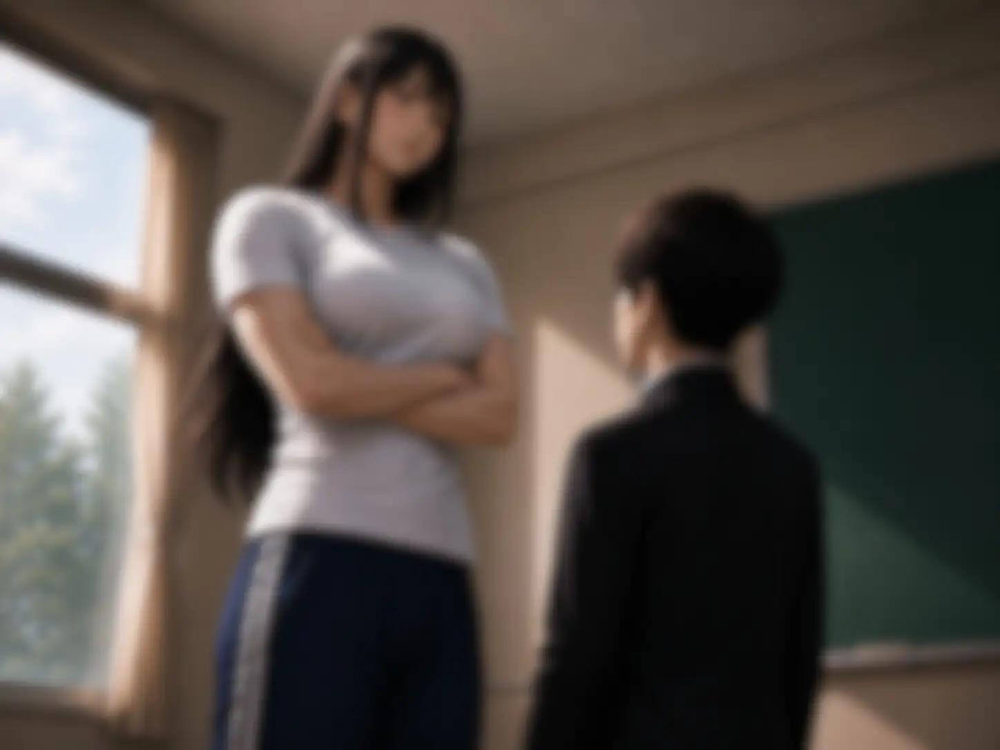 女子からの圧倒的な暴力にひれ伏す男子 第一部