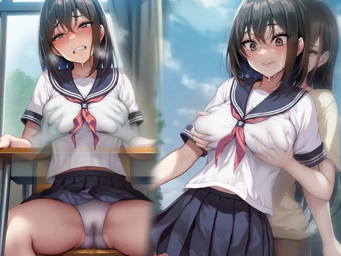 『レズ幽霊に取り憑かれ、日常全てで愛撫されて焦らし抜かれ、イカされまくった女子○生』【ボイス版】